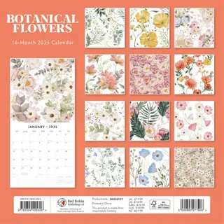 Kalender 2025 - Botanical Flowers - afbeelding 2