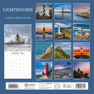 Kalender 2025 - Lighthouses - afbeelding 2