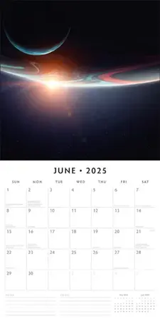 Space Kalender 2025 - 13 Full-Color Foto's van het Universum