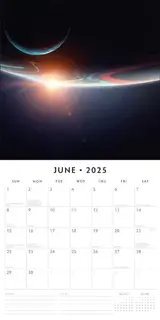 Space Kalender 2025 - 13 Full-Color Foto's van het Universum