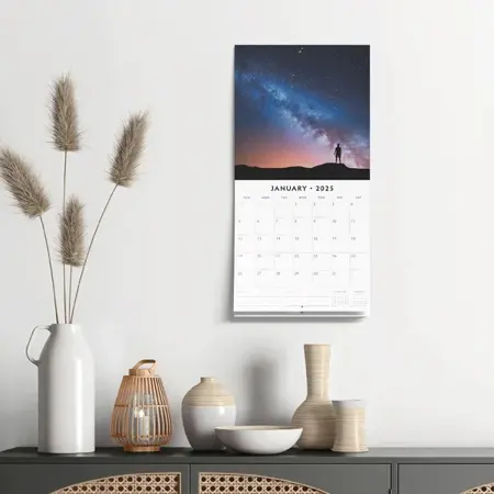 Space Kalender 2025 - 13 Full-Color Foto's van het Universum