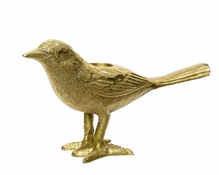 Kandelaar Vogel Goud