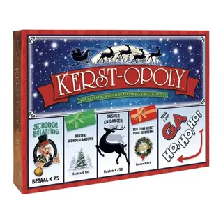 Kerst Opoly - Bordspel - doos