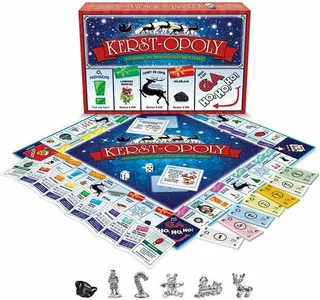 Kerst Opoly - Bordspel - inhoud