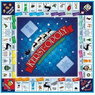 Kerst Opoly - Bordspel - Speelbord