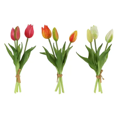 Kunstbloem Tulp L25cm (Assorti)