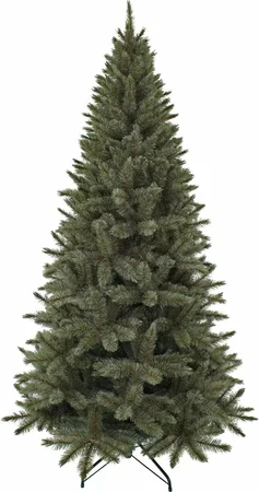 Kunstkerstboom Forest Frosted Slim H215cm Blauw