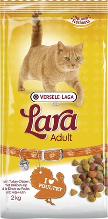 Lara - Kattenvoer Adult Turkey en chicken 2kg - afbeelding 1