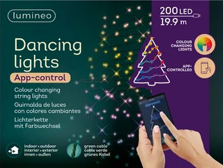 LED Dancing Lights App-control 200 lampjes Colour changing