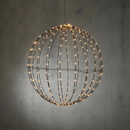 Lichtbol LED verlichting warm wit met timer Ø 60 cm - afbeelding 1