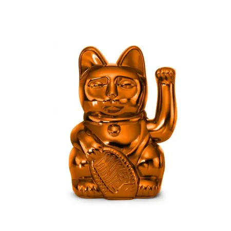 Lucky Cat - Waving Cat Cosmic Edition - Shiny Copper - afbeelding 1