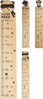 Meetladder Groeimeter Dieren Mdf (assorti)