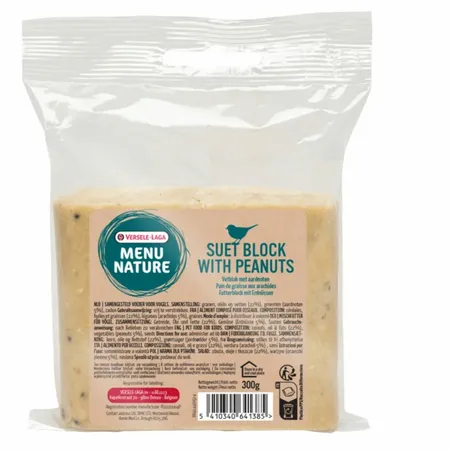 Menu Nature Vetblok Aardnoten 300g