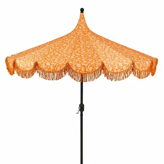 Mica Decorations Kelly Parasol Oranje - H238 x Ø235cm