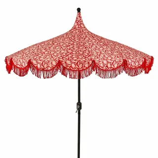 Mica Decorations Kelly Parasol Rood - H238 x Ø235cm