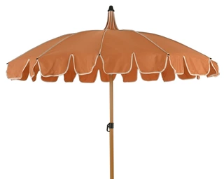 Outdoor Living Parasol Ø195cm Koraal