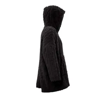 Oversized Pleun Hoodie - Black - afbeelding 2