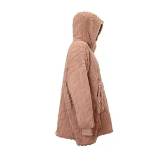 Oversized Pleun Hoodie - Old Pink - afbeelding 2