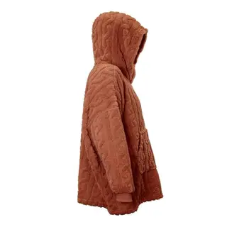 Oversized Pleun Hoodie - Redwood - afbeelding 2