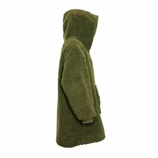 Oversized Teddy Hoodie - Winter Green - afbeelding 2