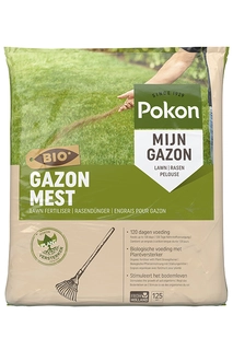Pokon Bio Gazonmest voor 125m2