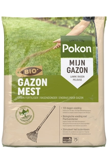 Pokon Bio gazonmest 75 m2