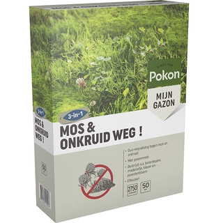 Pokon Mos & Onkruid Weg! voor 50m2