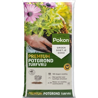 Pokon Potgrond Premium Turfvrij 40L