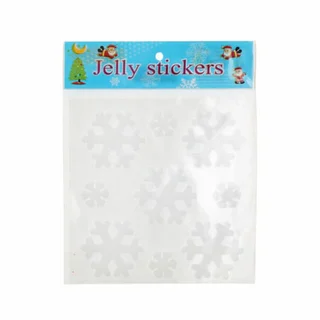 Raamsticker Sneeuwvlok 9 stuks (assorti) - afbeelding 4