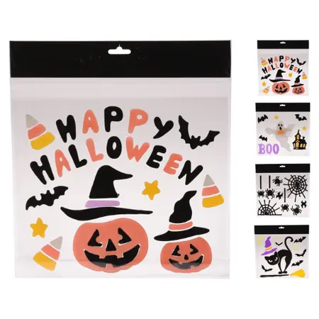 Raamstickers Gel Halloween