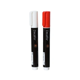 Raamstift Plastic 2 kleuren (Rood of Wit) - afbeelding 1