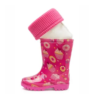 Regenlaars Gevavi Kids Gevoerd Candy Roze - Maat 23 - afbeelding 2