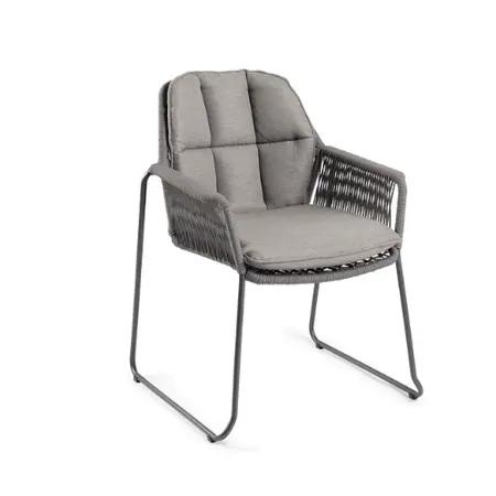 Rivera Stapelstoel Dining Chair - Tierra Outdoor - grijs