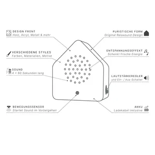 Satellitebox Wind Chimes Oak - Relaxound - windgonggeluiden - afbeelding 5