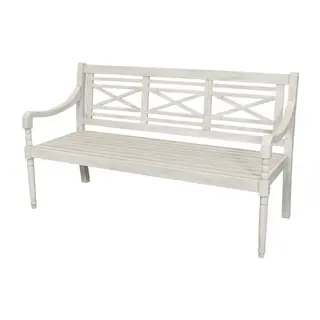 SenS-Line Louis Tuinbank 3-Zits – Grijs Acaciahout (FSC)