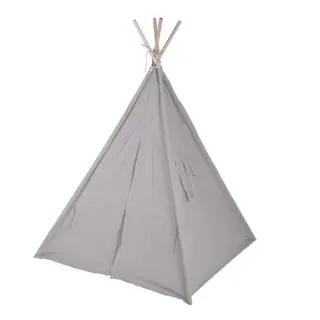 Speeltent Tipitent Kinderen 103x103x160cm - Grijs