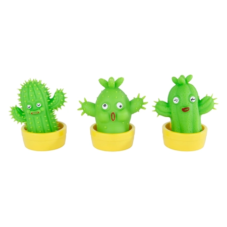 Stretchy Cactus Figuur 10cm (assorti) - afbeelding 1