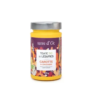 Terre d'Oc Bio Kruidenthee Carrot & Ginger - 100g - afbeelding 1