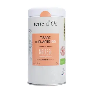 Terre d'Oc Bio Kruidenthee Lemon Balm - 25g - afbeelding 1