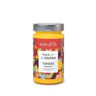 Terre d'Oc Bio Kruidenthee Tomato & Basil - 70g - afbeelding 1