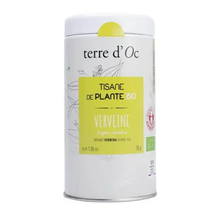 Terre d'Oc Bio Kruidenthee Verbena - 30g - afbeelding 1