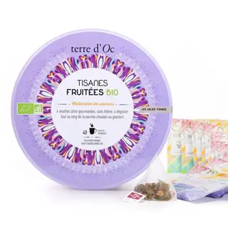 Terre d'Oc Gift Set Bio Kruidenthee Fruitig - afbeelding 1