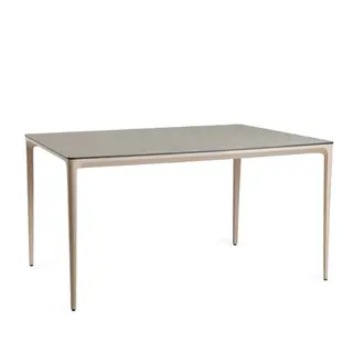 Elegante Dining Table Champagne Trespa Ophira 160 X 92 Cm