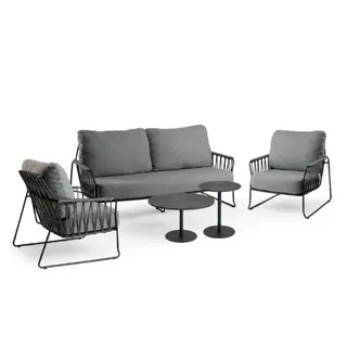 Tierra Outdoor Rivera Loungeset Mountain Grey