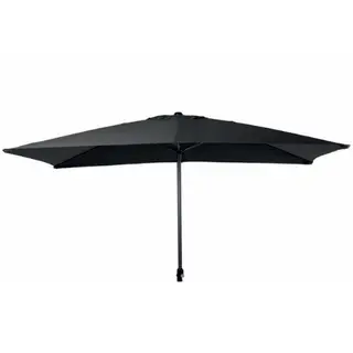 Tierra Outdoor - Savi Centre Pole Parasol 200x300cm - Dark Grey