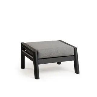 Tierra Outdoor Sevilla Lounge Hocker - Mountain Grey