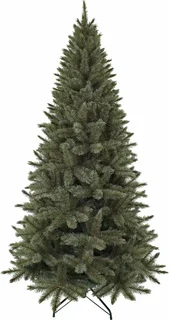 Triumph Tree Kunstkerstboom Forest Frosted Slim Blauw - H230cm - afbeelding 1