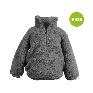 Unique Living Willow trui met rits voor kinderen (4-6 jaar) in Dark Grey