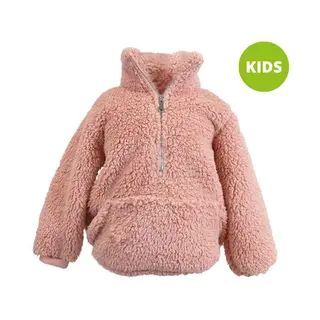 Unique Living Willow trui met rits voor kinderen (4-6 jaar) in Old Pink