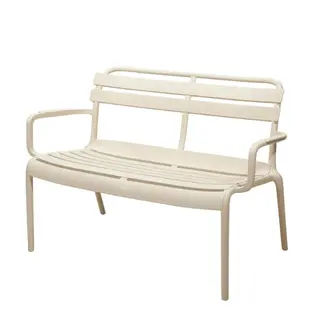 Tuinbankje Kunststof Beige